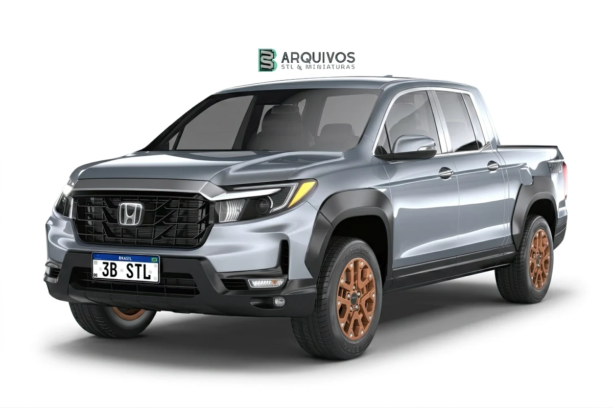 Modelo 3D STL - Honda Ridgeline 2021 — foto 4